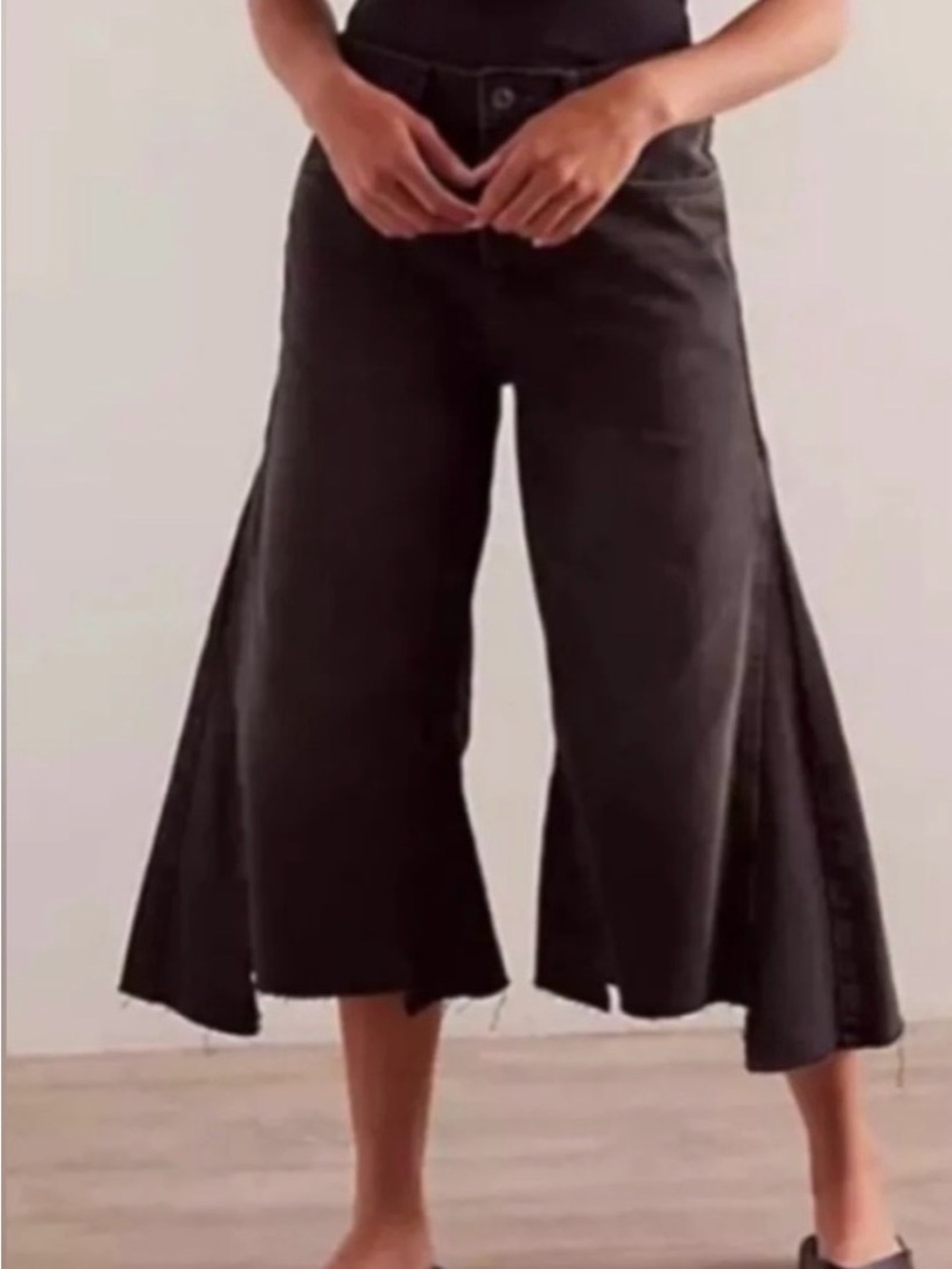 Free people ripple wide leg pants